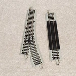 Bachmann Ho Scale E-z-track Left Hand Turn Out & Terminal Derailer For Train Set. Fixed Price $33.00.