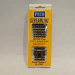Peco Streamline SL-E197 Ho/oo Code 75 Small Radius Wye Switch Turnout. Fixed Price $18.99.