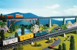 Faller 222540 N Scale 1:160 Kit Of Track Beds, Straight. Fixed Price $26.99.