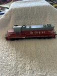 Mantua/tyco Gp 20 Burlington #5628 Ho Locomotive. Fixed Price $20.00.