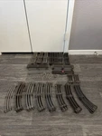 Vintage O-27 Gauge 3-RAIL Model Train Track Lot Straight Curved Specialty. Fixed Price $79.99.