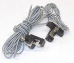 Lgb Gauge Track Power Cables & Clamps, Pair, Grey Wire - Used 50161. Fixed Price $9.95.