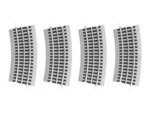 Lionel Fastrack O36 Half Curve Gauge Model Train 4 Piece Pack. Fixed Price $34.99.