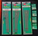 Peco Streamline Bullhead Turnouts - New (other). Fixed Price $127.02.