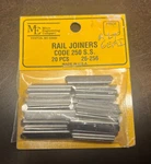 Micro Engineering Gauge Track 250 Rail Joiners 20PC 26-256 Stainless Steel New. Fixed Price $19.99.