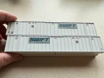 Kato 30-9026 Swift Intermodal 53' Container ( Magnetic ) Ho Scale. Fixed Price $20.00.