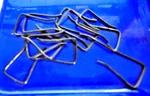 American Flyer 12 Wire Track Locks Work On Rubber Roadbed #26693 New Repros. Fixed Price $11.95.
