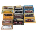 Lot Of 14 Mixed Brands Ho Scale Model Train Vintage Railroad Collection. Fixed Price $59.99.