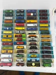 Selection Of N-scale Cars, Are In Good Shape, Plastic Boxes Scratched. Fixed Price $13.99.