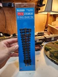 Peco SLE595 Steamline ON30 Medium Radius Right Hand Turnout Electrofrog Code 100. Fixed Price $53.99.