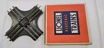 Postwar Lionel #020X 0-27 Gauge 90 Degree Crossing Crossover Track W/ Box. Fixed Price $11.00.
