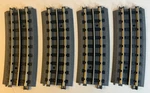 Mth Realtrax O-72 Half Curve 40-1049 Gauge 3-RAIL Lot Of Tracks. Fixed Price $22.38.