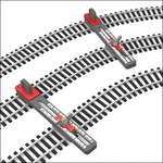 Bachmann 39017 Ho Scale Adjustable Parallel Track Tool. Fixed Price $35.61.