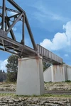 Walthers Cornerstone Ho Railroad Bridge Concrete Piers Kit 933-4550. Fixed Price $22.98.