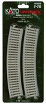 Kato Ho Gauge Curved Track R550-22.5 Set Of 4 2-210 Model Railroad Supplies. Fixed Price $39.04.