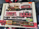 New Bright Musical Holiday Christmas Express Elf Train Locomotive 1990'S No. 183. Fixed Price $200.00.