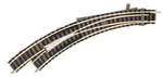 Fleischmann 9168 Scale Left Manual Curved Switch With Ballast. Fixed Price $46.11.