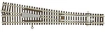 Atlas #6 Right Turnout - Z Scale Nickel Silver Model Train Track #2812. Fixed Price $21.67.