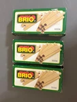Lot Of Brio 33334 Wooden Train Short Straight Track Set New Box. Fixed Price $39.99.