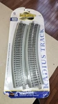 New Ho Radius Curved Track Set 533MM 4PC Metal/plastic Easy Assemble. Fixed Price $9.75.