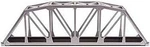 Atlas Code 83 18 Through Truss Bridge Silver - Ho Scale Model Railroad. Fixed Price $43.24.
