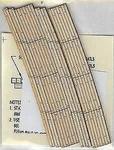 Blair Line 129 Ho Scale Laser-cut Curved 2-LANE Wood Grade Crossing. Fixed Price $7.99.