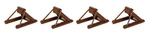 Walthers Ho Assembled Track Bumper PKG(4) Rust Brown 948-83109. Fixed Price $12.98.