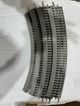 Lionel Fastrack 036 Curve 6-12015 Train Gauge Roadbed (4). Fixed Price $29.00.