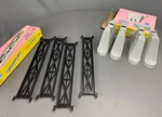 Atlas #81 Bridge Piers 4PCS #82 Girders HO3533. Fixed Price $8.38.