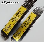 Micro Engineering Flex-trak Code 70 Pieces 10-122 Scale 36" Non-weathered. Fixed Price $82.50.