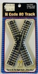 Atlas Scale Code 80 Track 45 Degree Crossing New. Fixed Price $12.00.