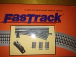 Lionel Fastrack O60 Right-hand Remote Switch 6-12058 New In Box. Fixed Price $114.99.