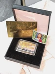 Jesus 10 Commandments Silver Gold Bar Coa Box Coin Stamp Case Cross Xmas Uk. Fixed Price $54.51.