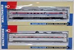 Lot 2 Walthers Ho Amtrak Superliner Passenger Cars Baggage Mail & Coffee Lounge. Fixed Price $89.99.