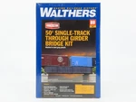 Ho Walthers Cornerstone Kit 933-4501 50' Single-track Through Girder Bridge. Fixed Price $48.95.