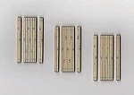 Blair-line One Lane Wood Grade Crossing Kit PKG(2) Ho Scale Model. Fixed Price $5.87.