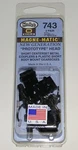Kadee 48 Scale # 743 "e Prototype Head" Short Metal Couplers - 2 Pair. Fixed Price $12.95.