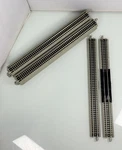 Bachmann Ez Track Scale 10" Straight Nickel Train W/ Terminal - 10PC Set. Fixed Price $39.95.