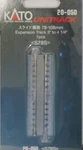 Kato Scale 20-050 Unitrack 3'' 1/4'' Expansion Pc New. Fixed Price $12.79.