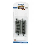Bachmann Ez-track Half-section 18" Radius Curved Ho Scale Pieces 44531. Fixed Price $14.73.
