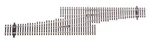 Walthers Track 948-83073 Ho Code #5 Crossover Left. Fixed Price $59.99.