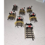 M Rklin 7190 And 7191 Lot Vintage Stop Blocks Of 7....GREAT Condition. Fixed Price $35.95.