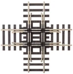 Walthers Track Ho Scale New 90-DEGREE Diamond Crossing Code 948-83090. Fixed Price $31.36.