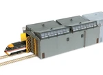 Peco LK-80 Oo/ho Train Shed/locomotive Depot/engine Building Kit. Fixed Price $69.85.