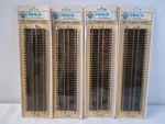 Bachmann Ho Scale #1511 9" Straight Brass Track - Nib Lot Of 4.. Fixed Price $19.96.