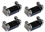 Bachmann Industries Large "g" Scale E-z Riders With Ball-bearing Rollers (4 P.... Fixed Price $93.34.