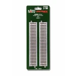 Kato #2-160 Ho Scale 227MM (8 15/16") Straight Unitrack Code 83 Sections. Fixed Price $10.95.