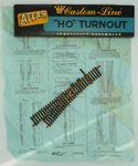 Atlas Ho Scale Turnout 4LC Completely Assembled Original Box Vintage Track. Fixed Price $14.95.