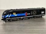 Kato Scale #176-6050-DCC ALC-42 Charger Amtrak Day One #301 W/dcc Nib. Fixed Price $227.95.