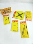 Atlas Tracks 2501/2536,DECK Bridge 2547,90 Degree Crossing 2569,TRACK Nails. Fixed Price $44.54.